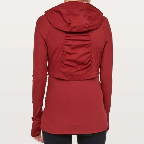 Lululemon Dance Studio Jacket Rib Sleeve Reversible Size 8 - Picture 2 of 14